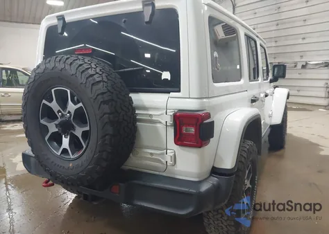2021 Jeep Wrangler Unlimited Rubicon 4X4 из США, поврежденный, VIN 1C4HJXFG1MW530820